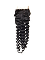 Deep Wave 4x4 Transparent Lace Closure
