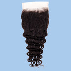 Deep Wave 4x4 Transparent Lace Closure